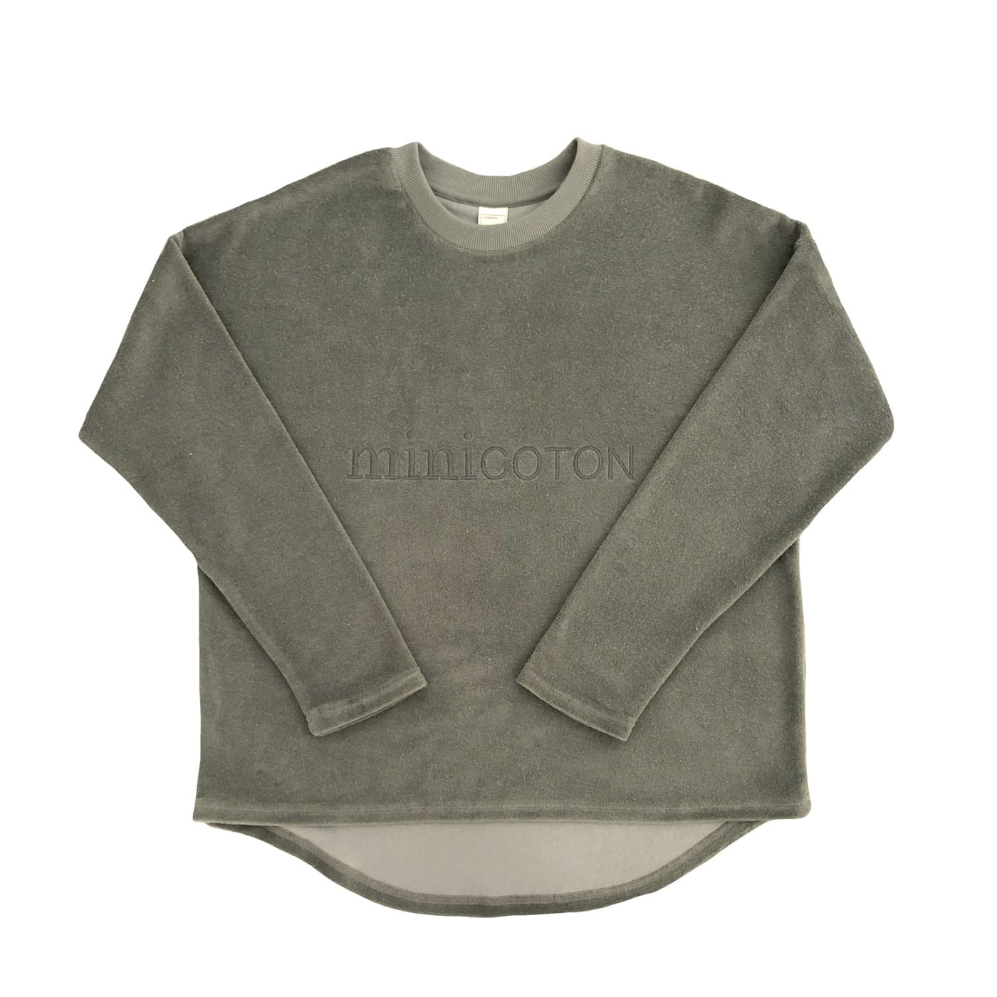NEWBORN MUM Sudadera Rizo Musgo - Minicoton