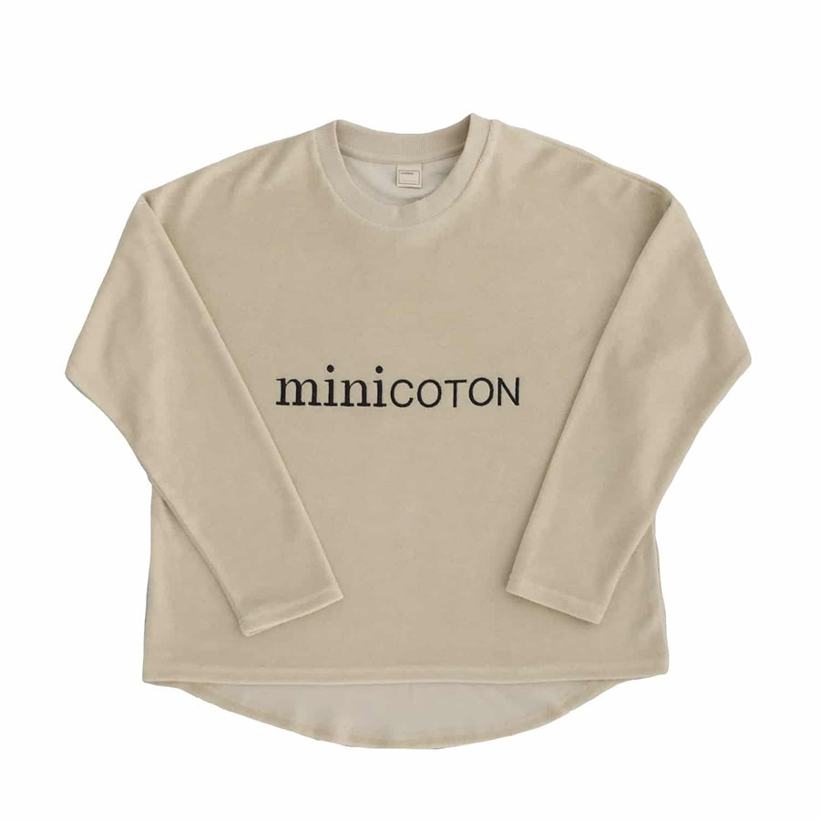 NEWBORN MUM Sudadera Rizo Crudo - Minicoton