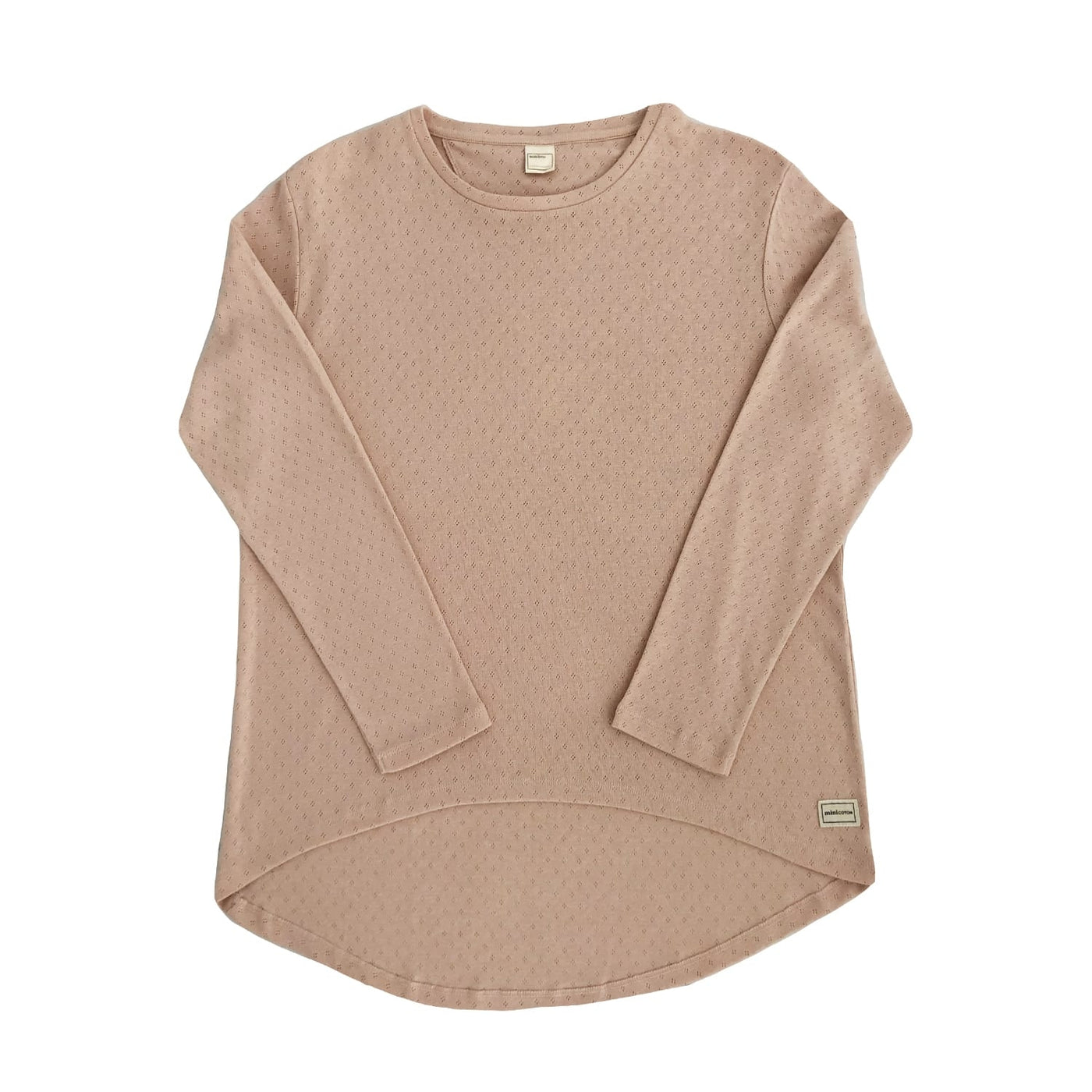 NEWBORN MUM Camiseta Holey Rosa - Minicoton
