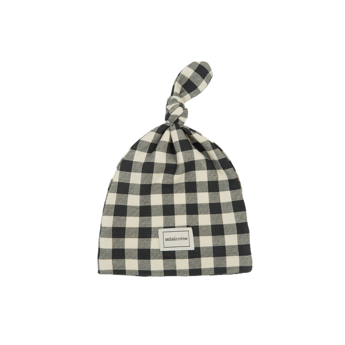Gorro Knot Picnic Crudo - Minicoton