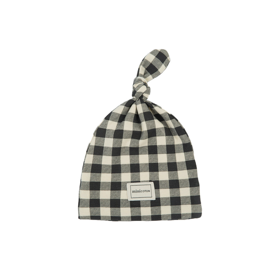 Gorro Knot Picnic Crudo - Minicoton