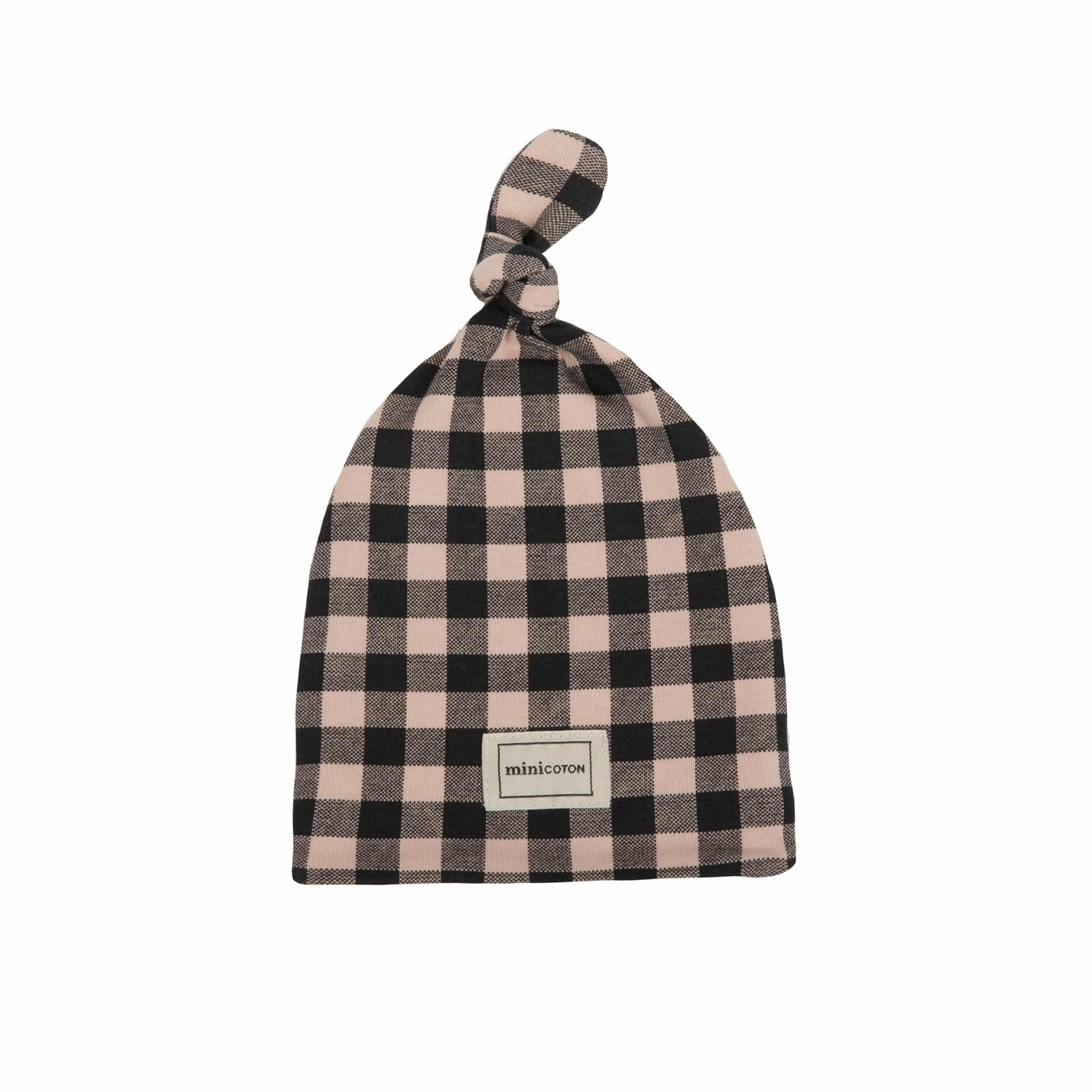 Gorro Knot Picnic Rosa - Minicoton