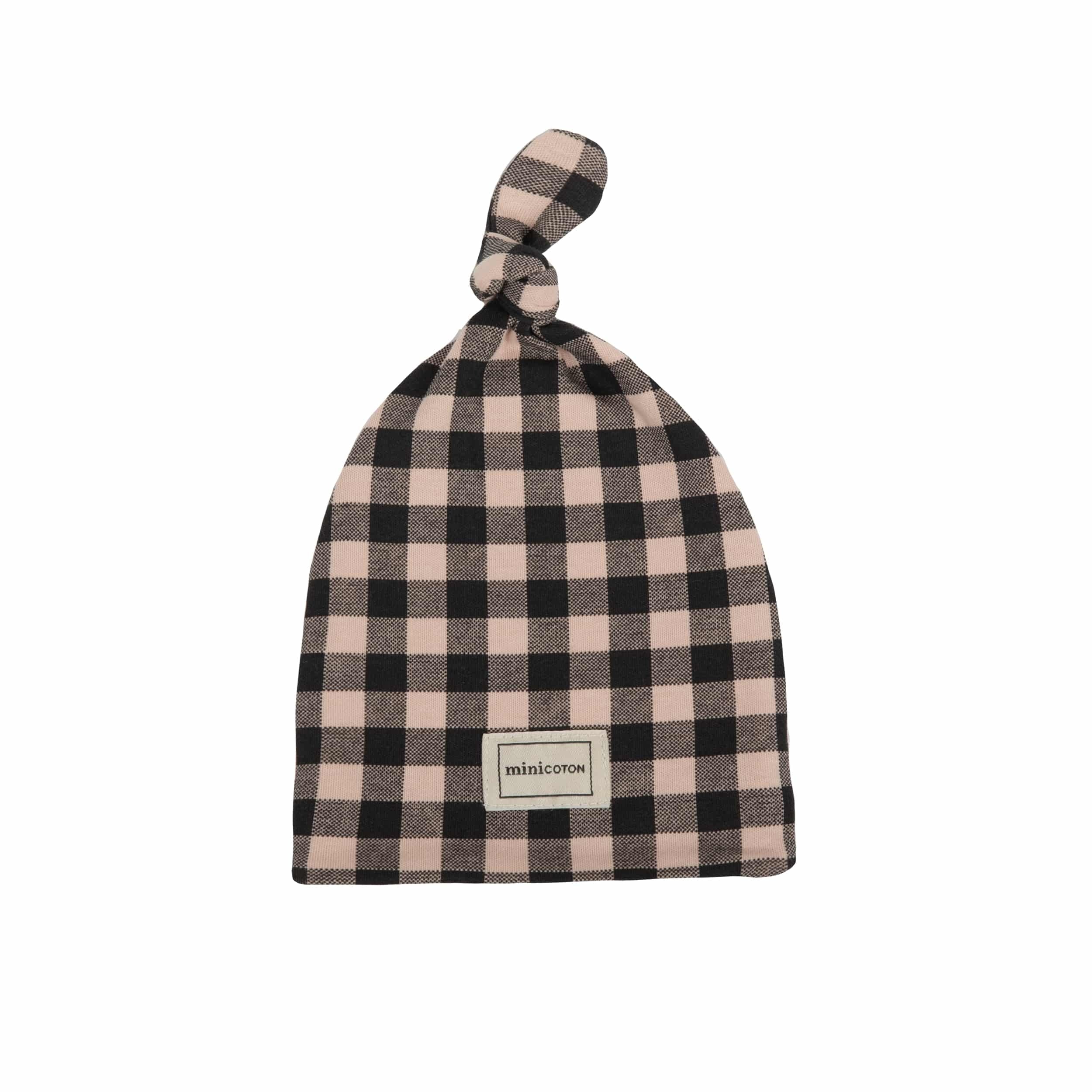 Gorro Knot Picnic Rosa - Minicoton