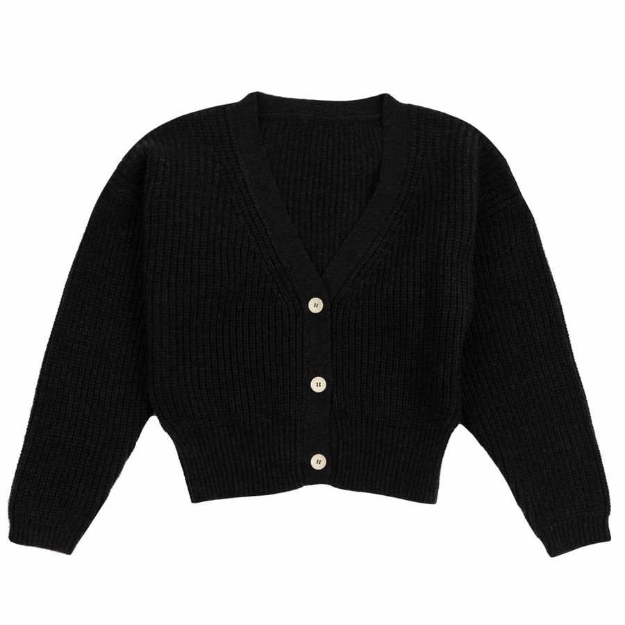 V Neck Cardigan - Minicoton