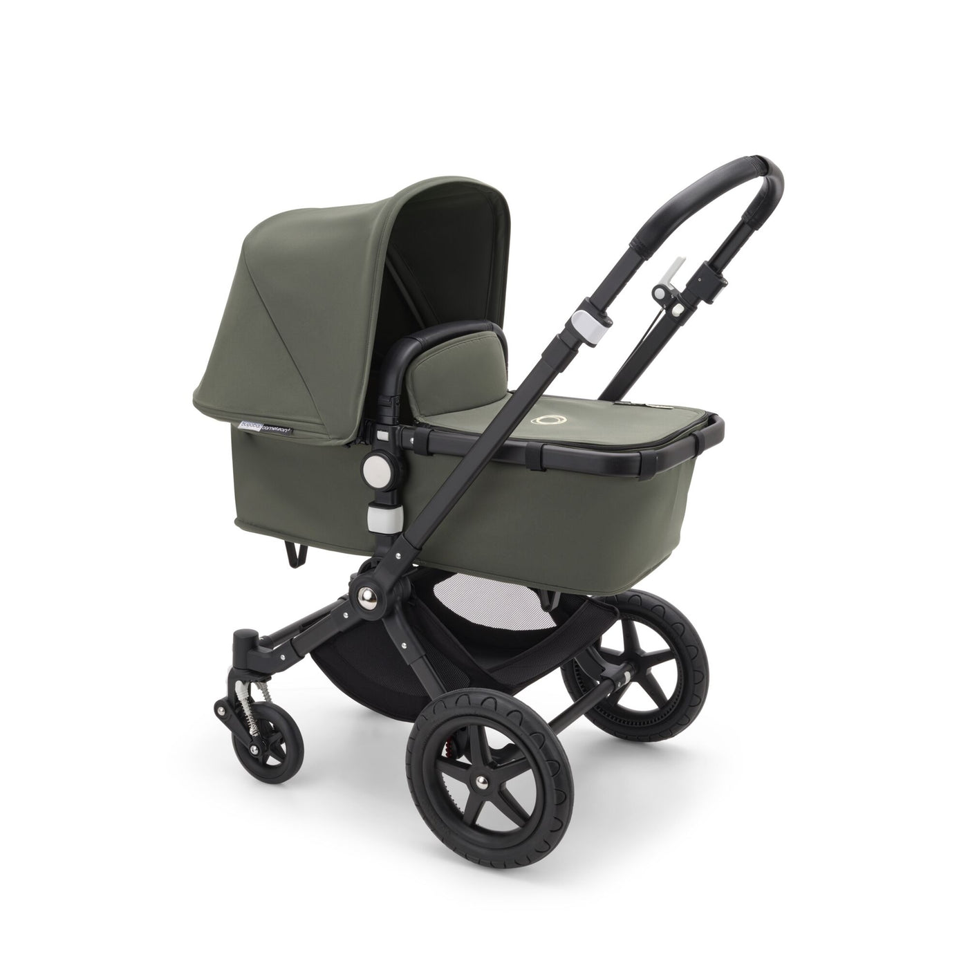 Cameleon 3 Plus Silla+Capazo Negro/Forest Green/Forest Green - Minicoton