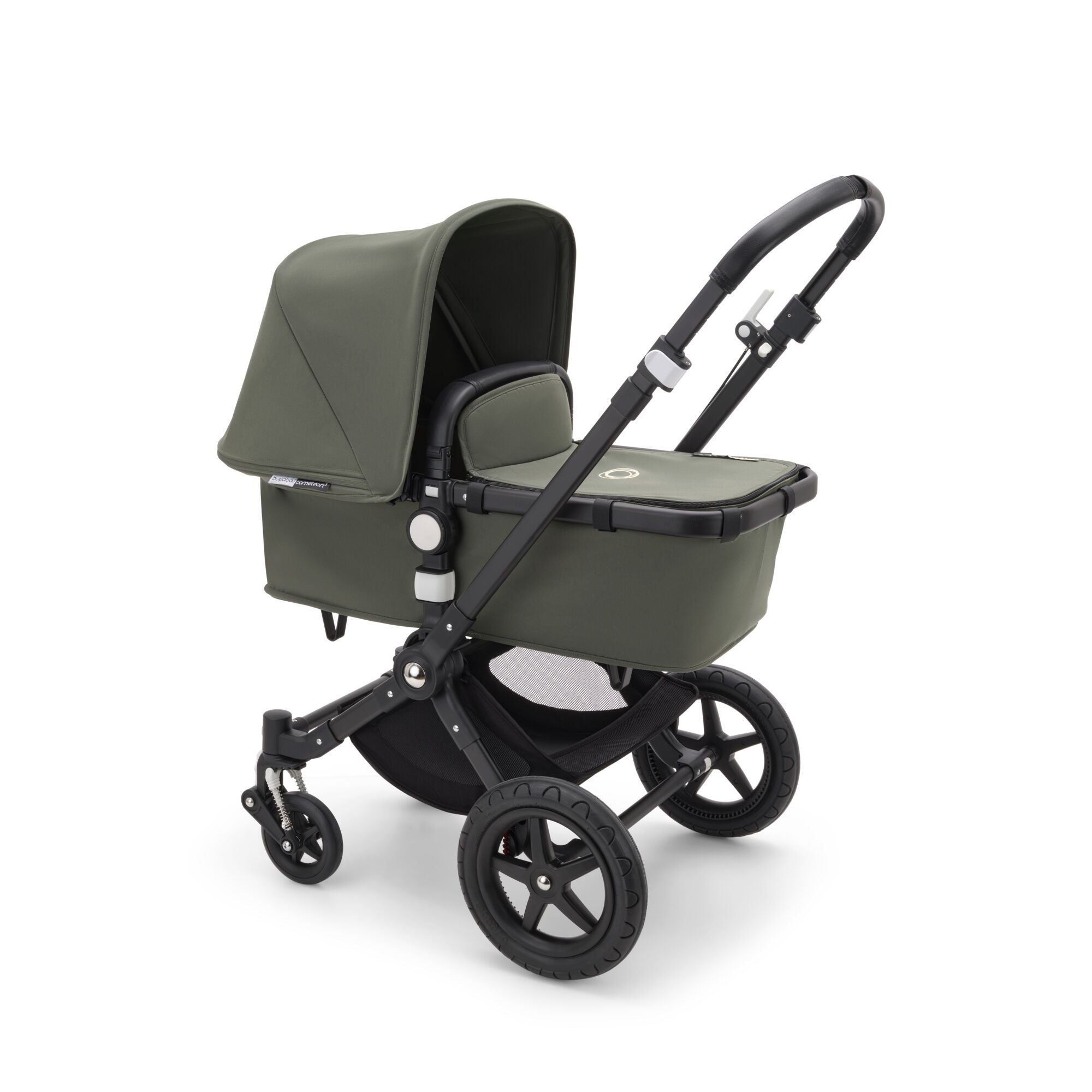 Cameleon 3 Plus Silla+Capazo Negro/Forest Green/Forest Green - Minicoton