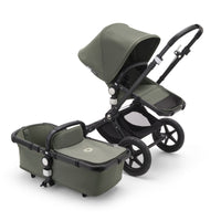 Cameleon 3 Plus Silla+Capazo Negro/Forest Green/Forest Green - Minicoton