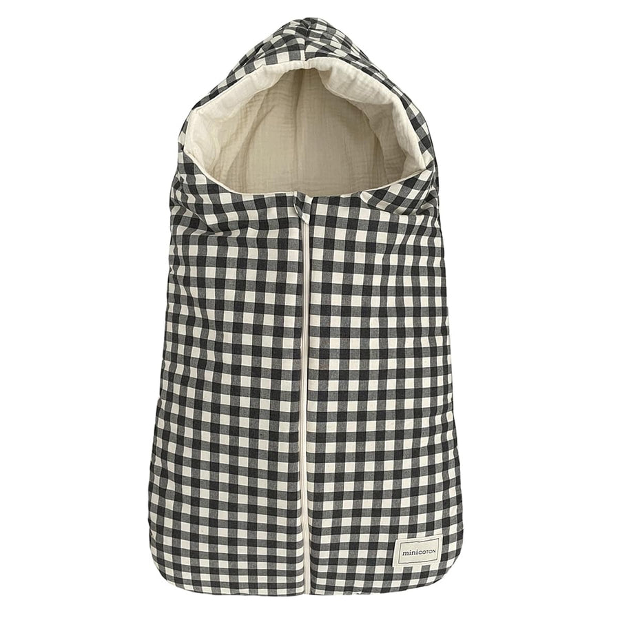 Saco Oval Picnic Crudo - invierno - Minicoton