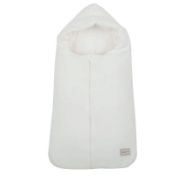Saco Oval Bambula Blanco- entretiempo - Minicoton