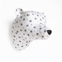 SOFTHEADS® Bear Flor Gris - Minicoton