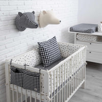 SOFTHEADS® Bear Flor Gris - Minicoton