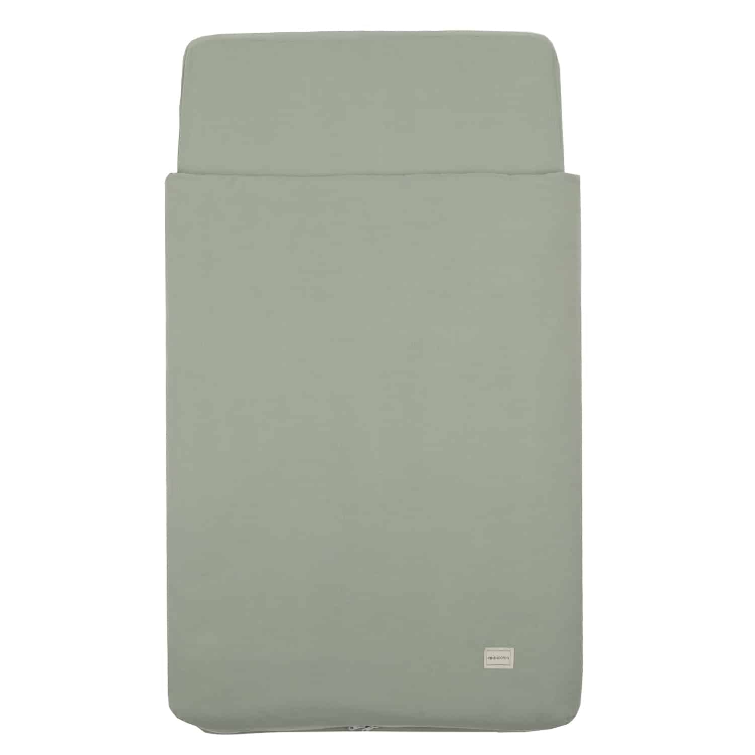 Saco Cuna 120x60cm Bambula Musgo - Minicoton