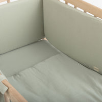 Saco Cuna 120x60cm Bambula Musgo - Minicoton
