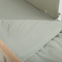 Saco Cuna 120x60cm Bambula Musgo - Minicoton