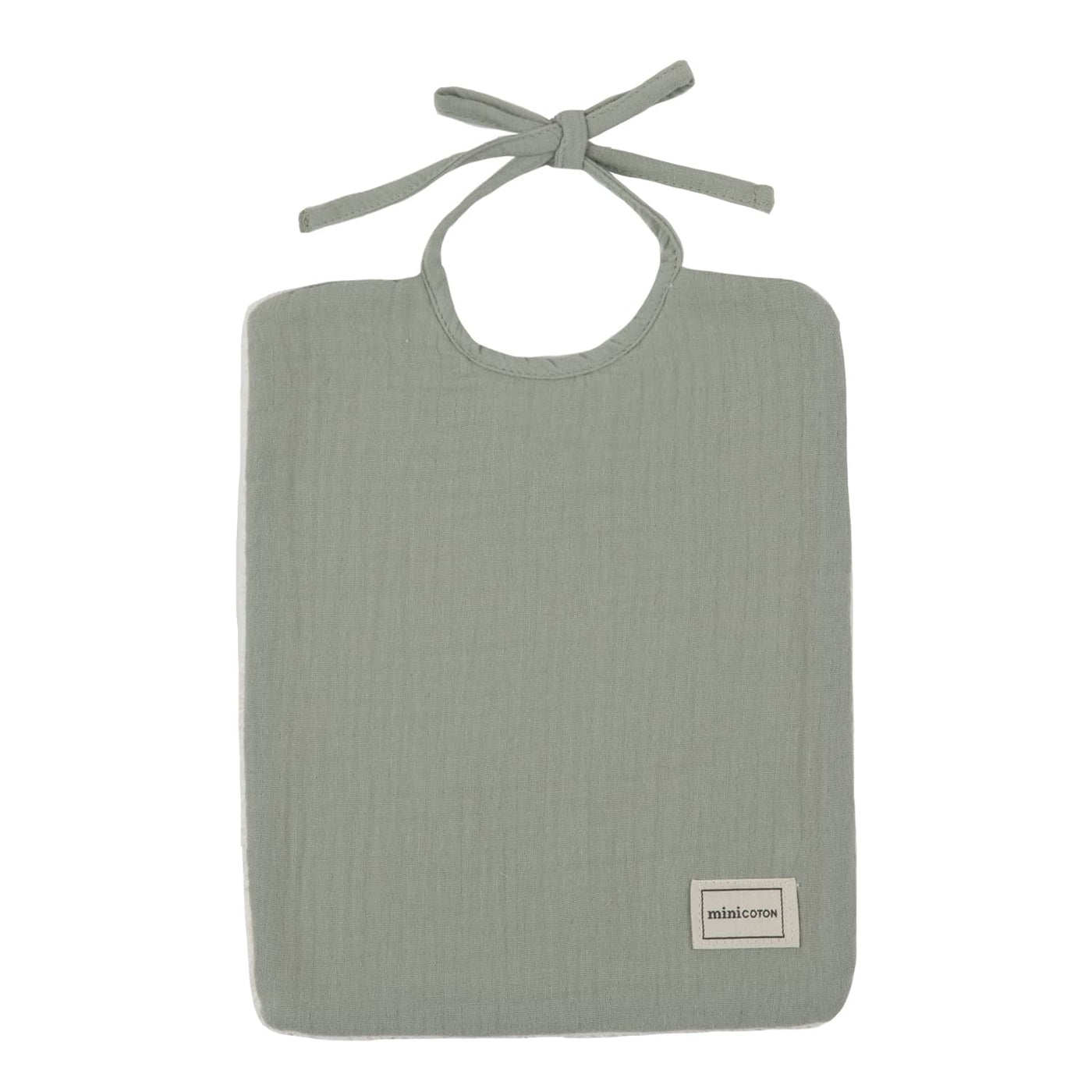 Babero Retro Musgo - Minicoton