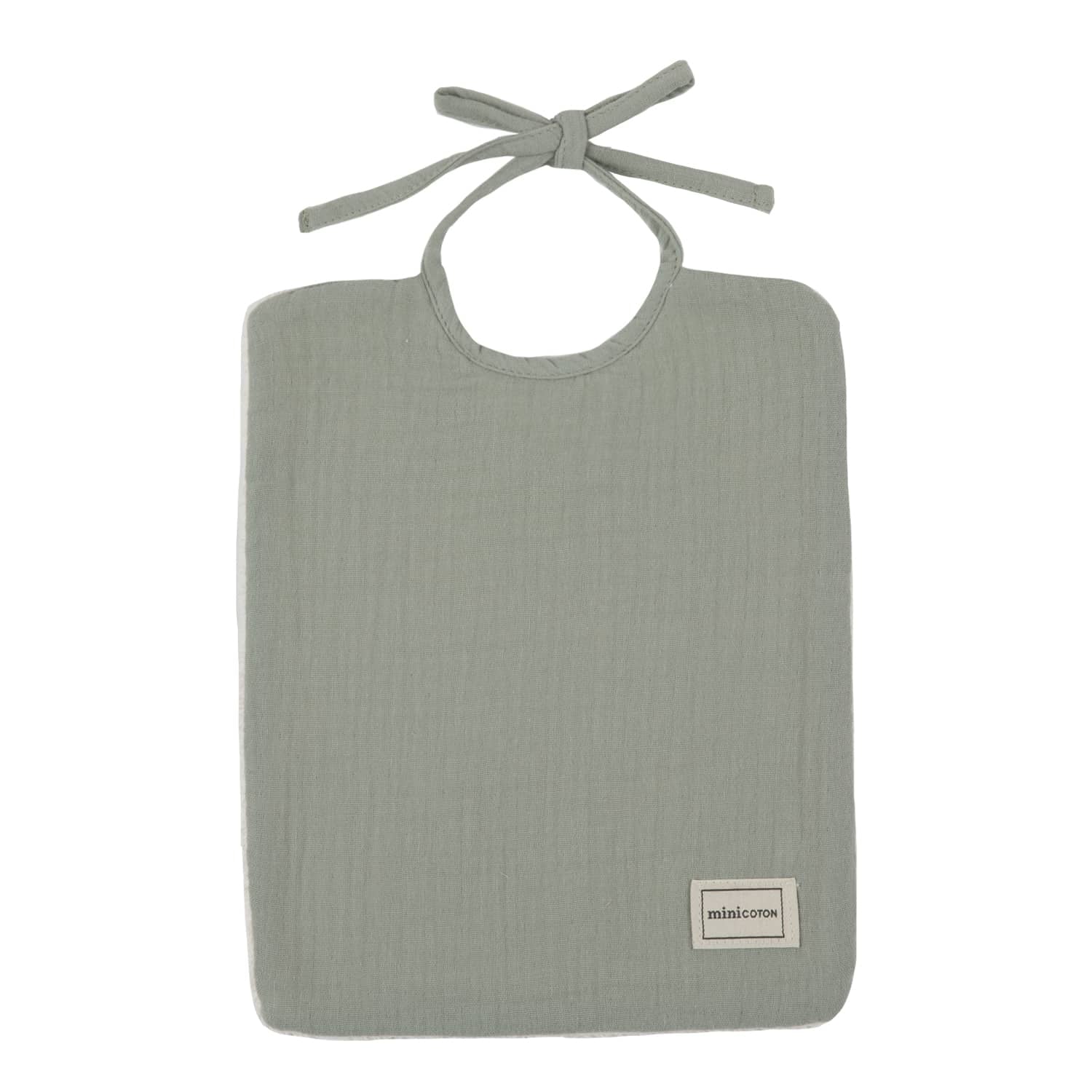 Babero Retro Musgo - Minicoton