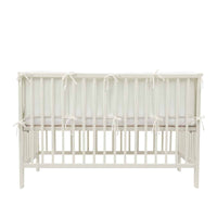Protector Cuna Bambula Blanco 120x60cm - Minicoton