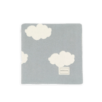 Manta LEVI Blue Grey-Crudo - Minicoton