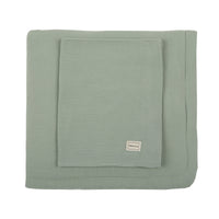 Colcha + Funda Almohada Musgo - Minicoton