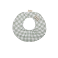 Cuello Bambula Vichy Musgo - Minicoton