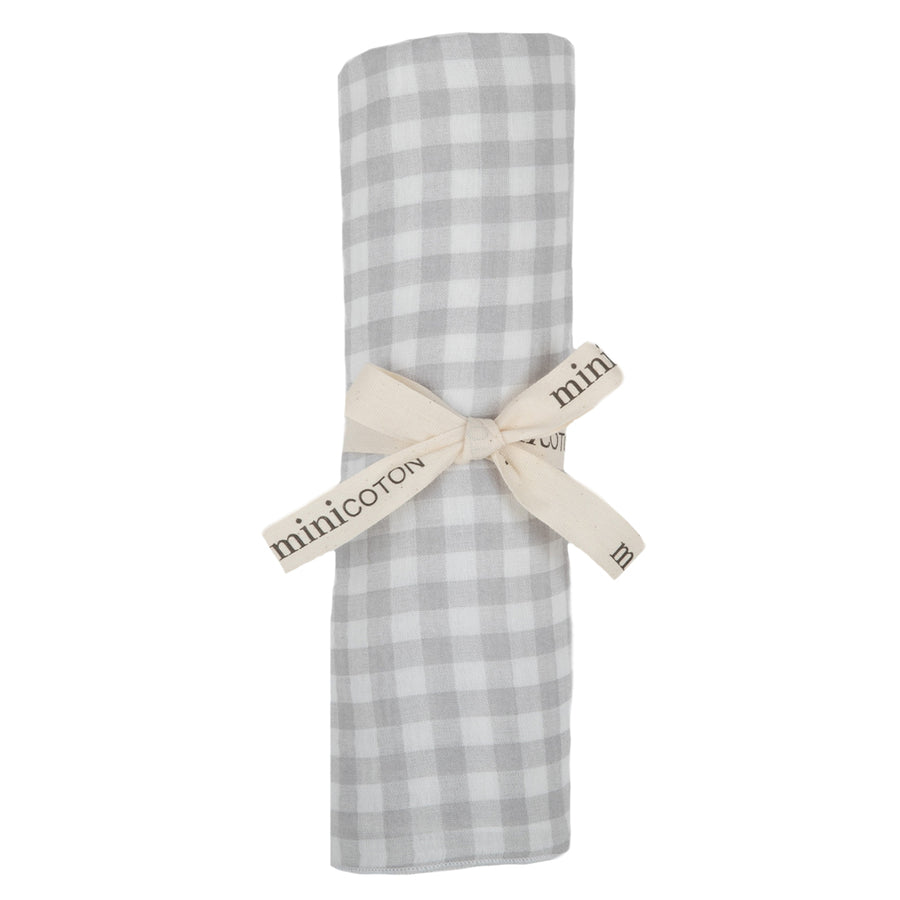 Muselina XL Vichy Nube - Minicoton
