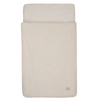 Saco Cuna 120x60cm Bambula Vichy Rosa - Minicoton