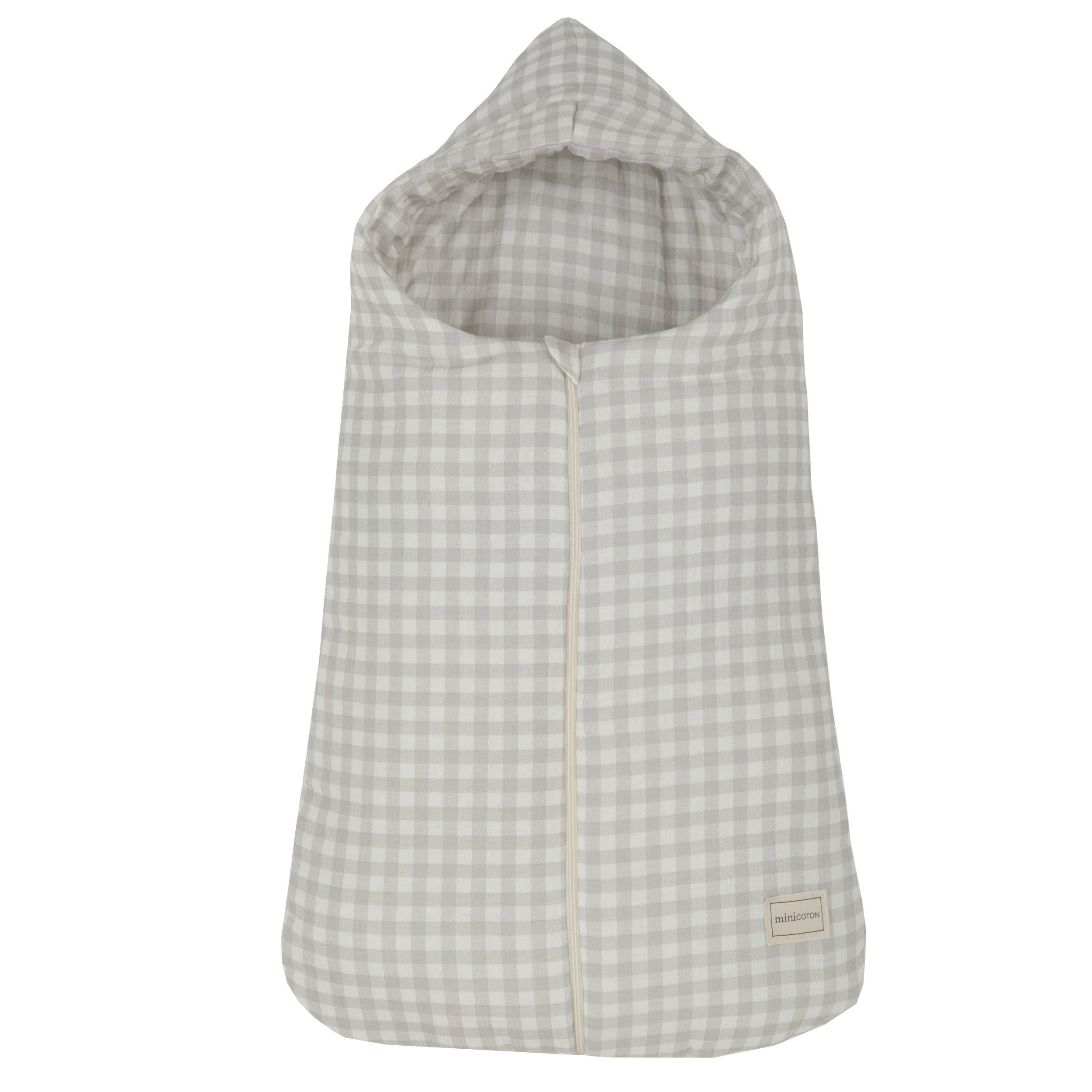 Saco Oval Bambula Vichy Nube - invierno - Minicoton
