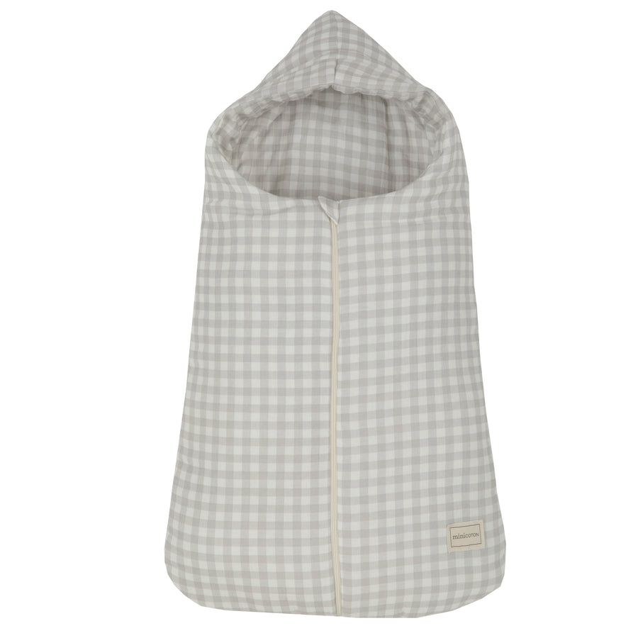 Saco Oval Bambula Vichy Nube - invierno - Minicoton