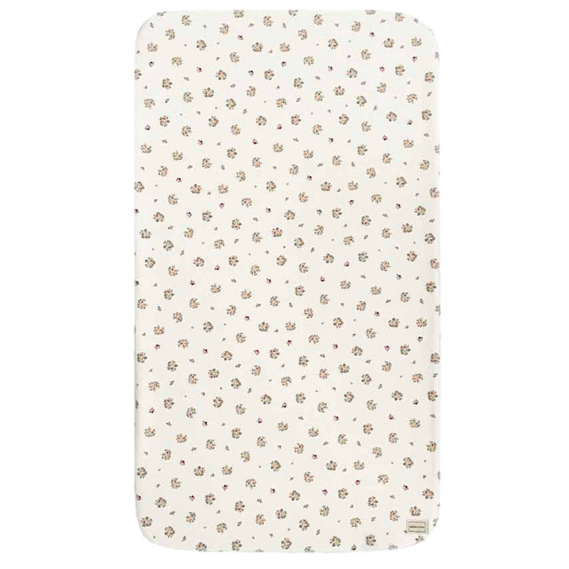 Bajera Cuna Bambula Flor Citrus 120x60 cm - Minicoton