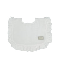 Babero Ruffle Blanco - Minicoton