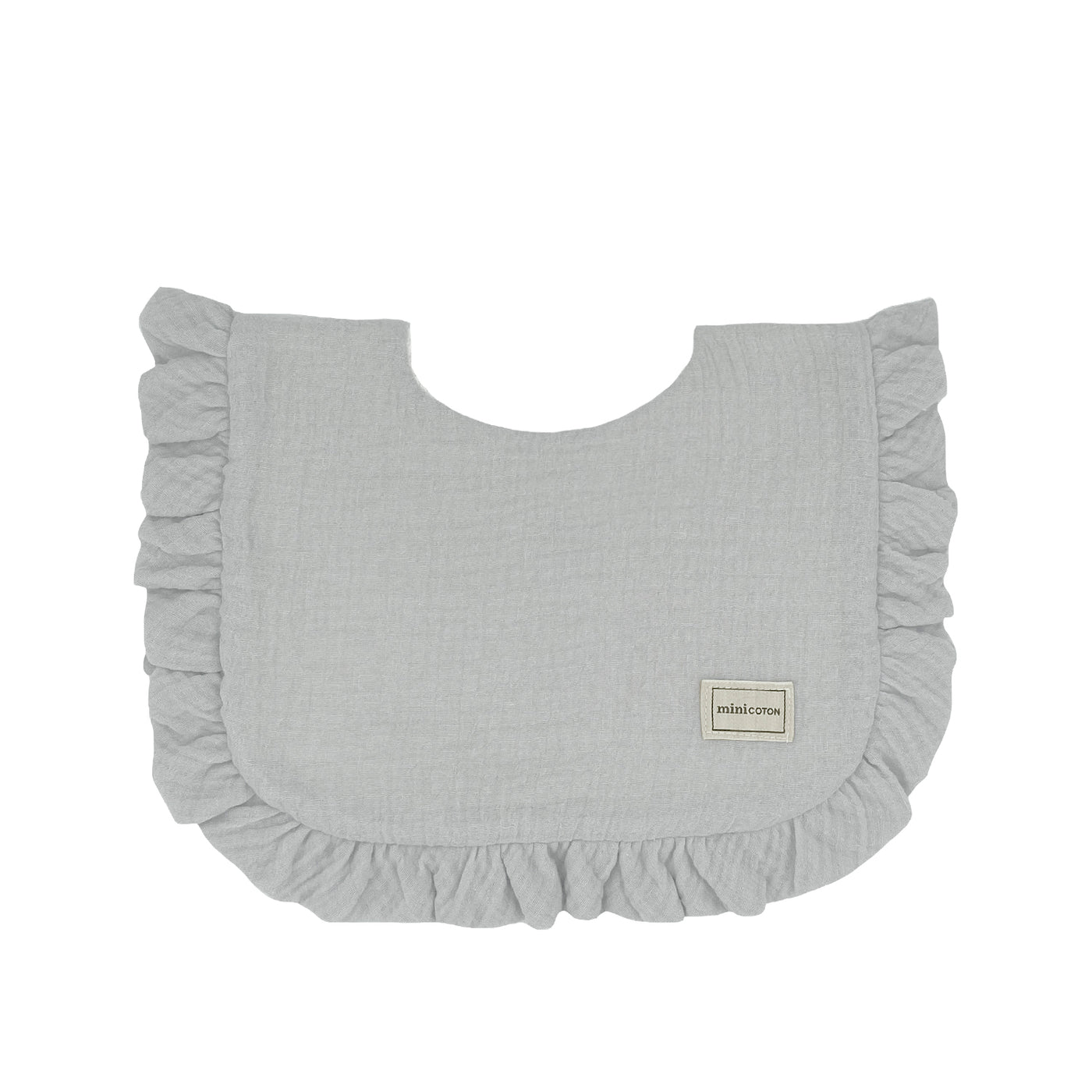 Babero Ruffle Nube - Minicoton