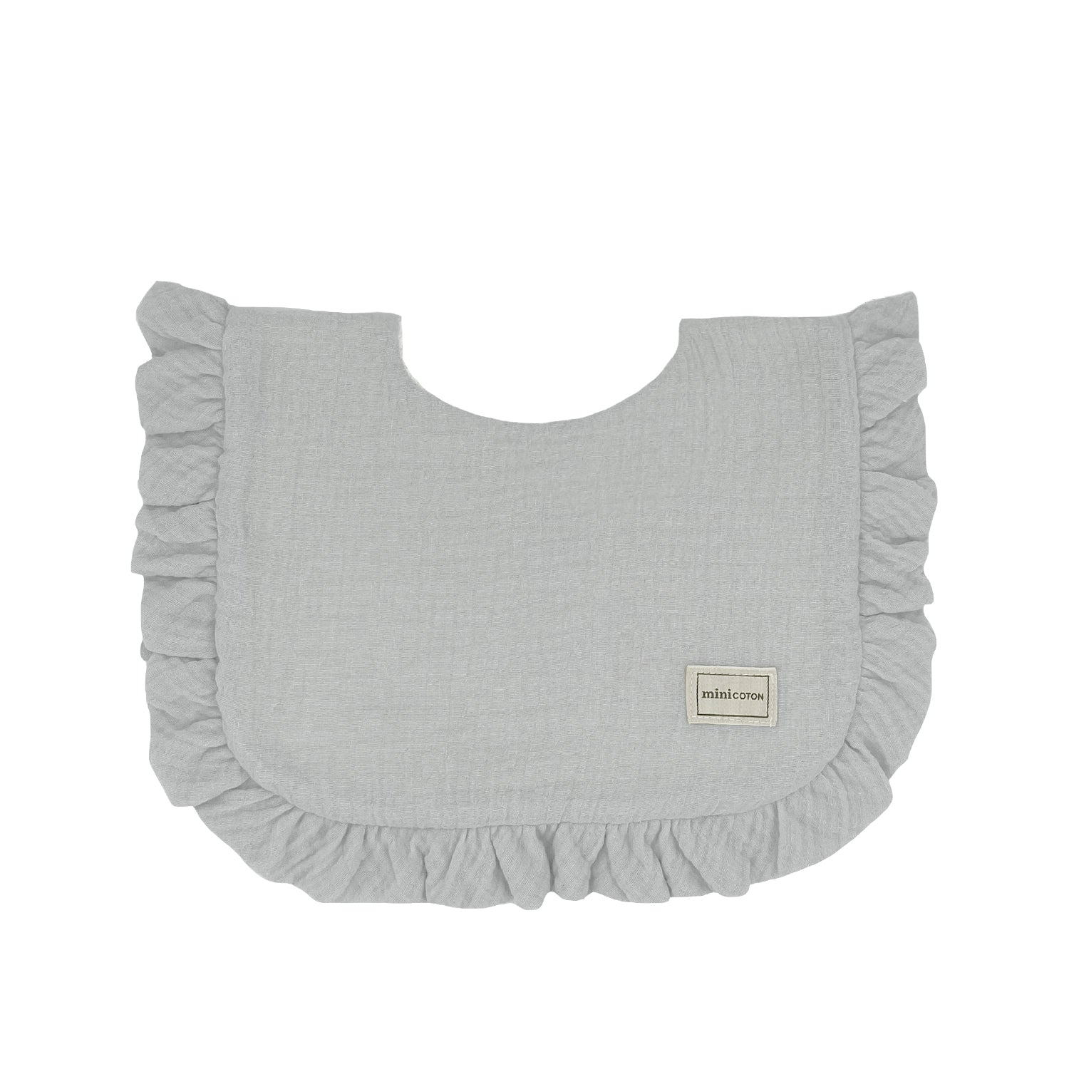 Babero Ruffle Nube - Minicoton