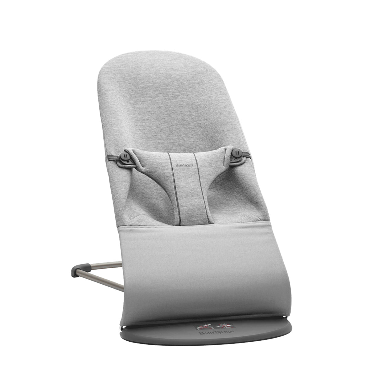 Hamaca Babybjorn® Bliss Jersey 3D - Gris Claro - Minicoton