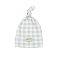 Gorro Knot Vichy Nube - Minicoton