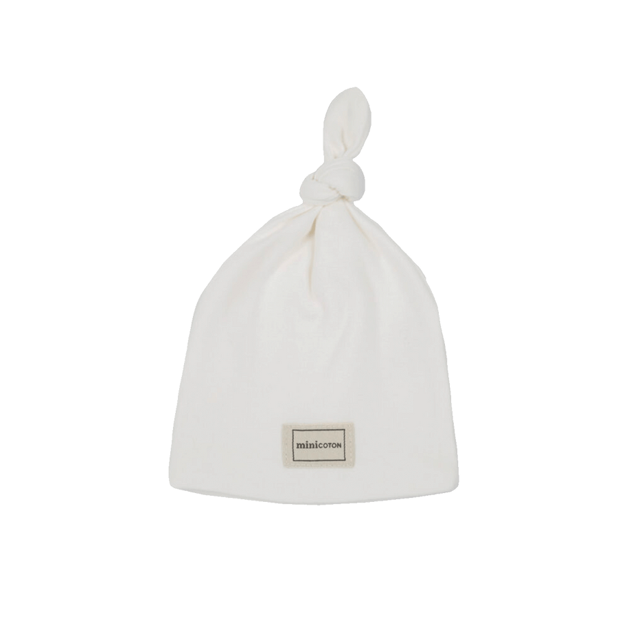 Gorro Knot Blanco - Minicoton