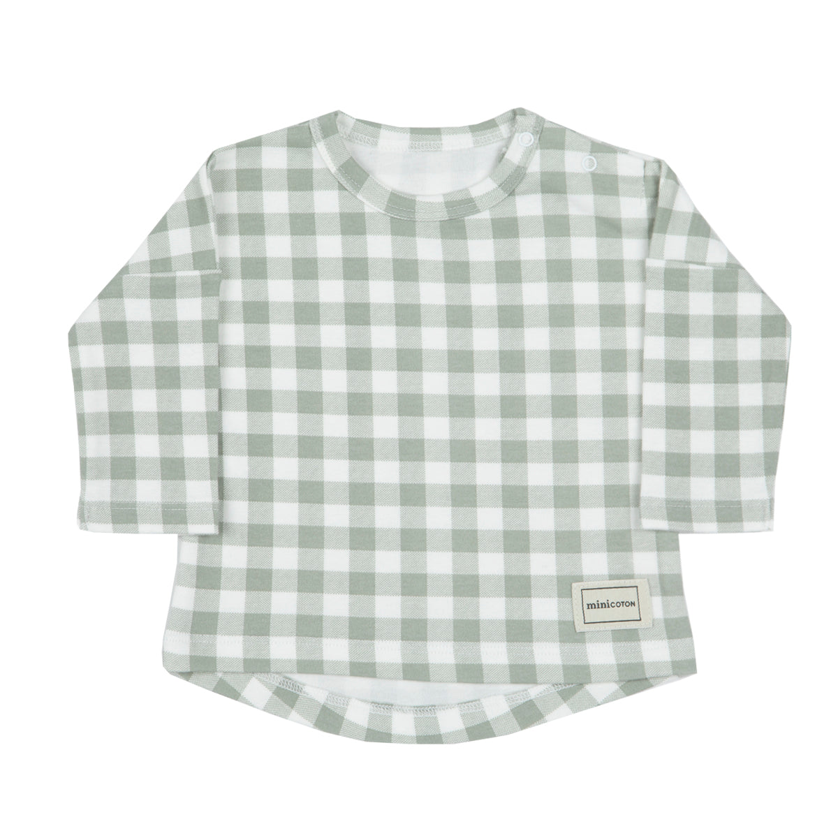 Top Vichy Musgo - Minicoton