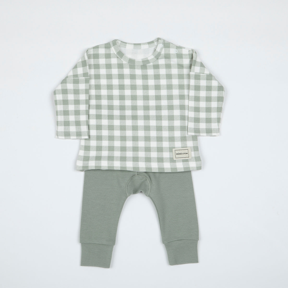 Top Vichy Musgo - Minicoton