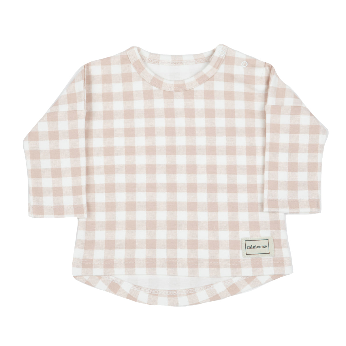 Top Vichy Rosa - Minicoton