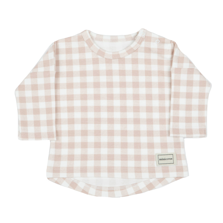 Top Vichy Rosa - Minicoton