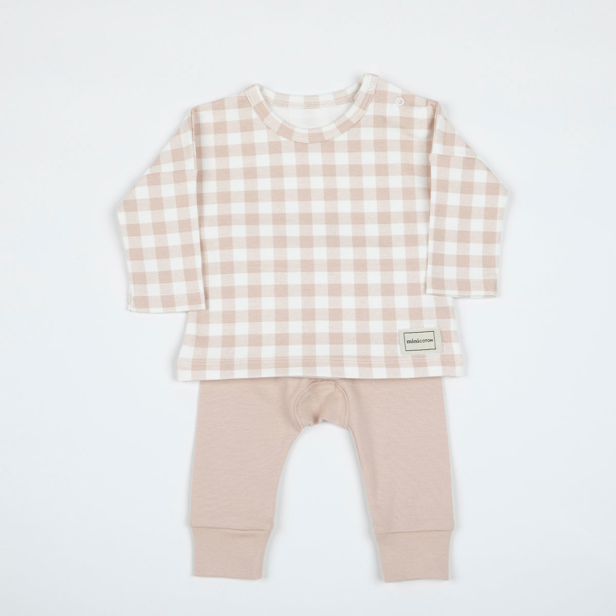 Top Vichy Rosa - Minicoton