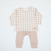 Top Vichy Rosa - Minicoton