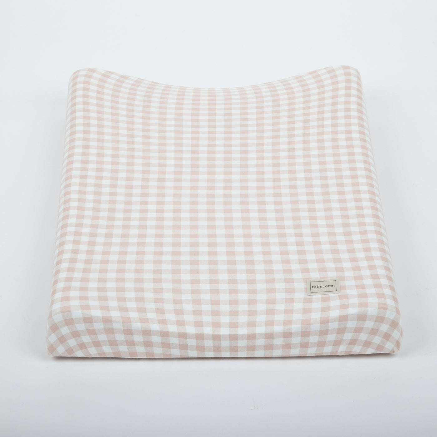 Pack Funda Cambiador Vichy Rosa - Minicoton