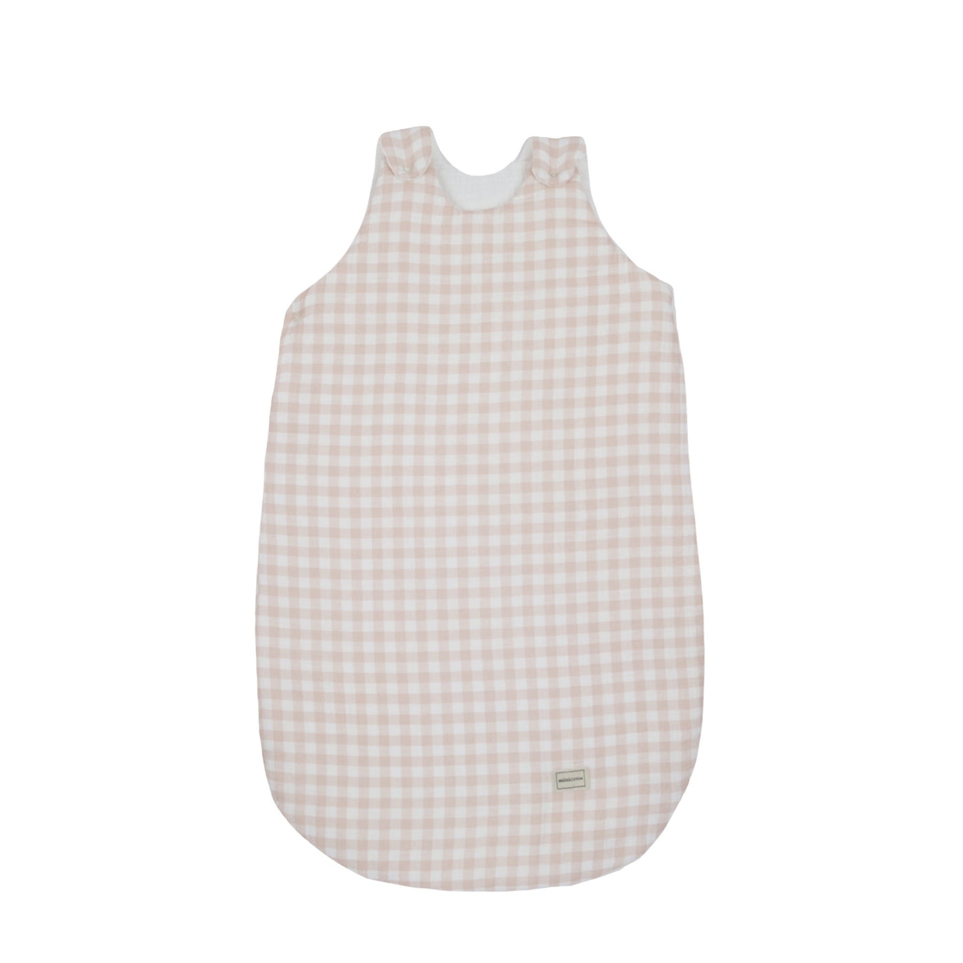Saco Dormir Bambula Vichy Rosa - Minicoton