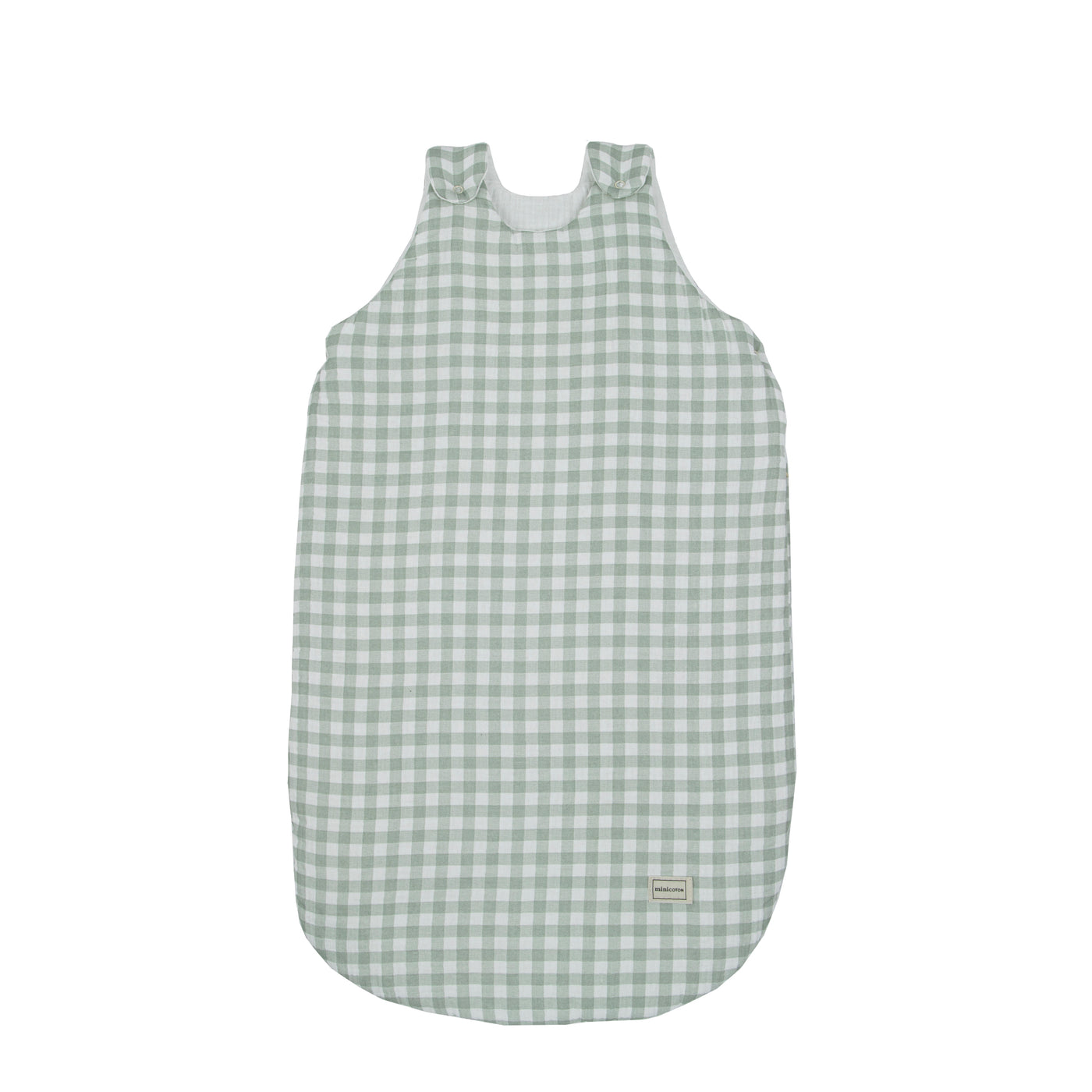 Saco Dormir Bambula Vichy Musgo - Minicoton