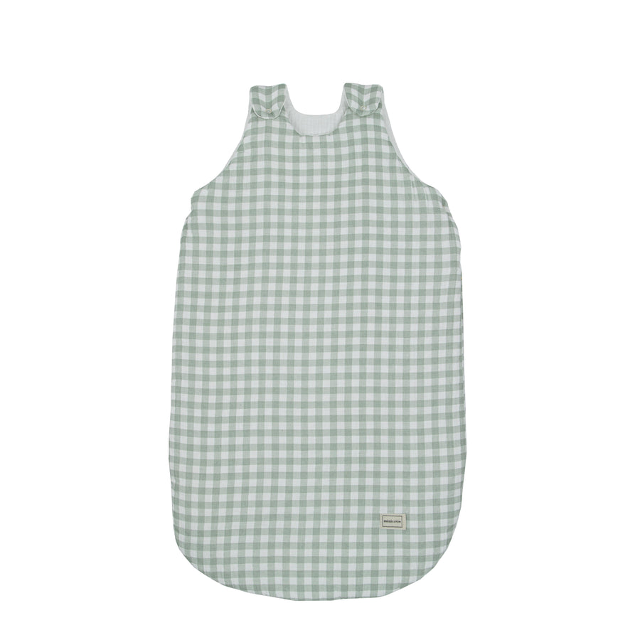 Saco Dormir Bambula Vichy Musgo - Minicoton