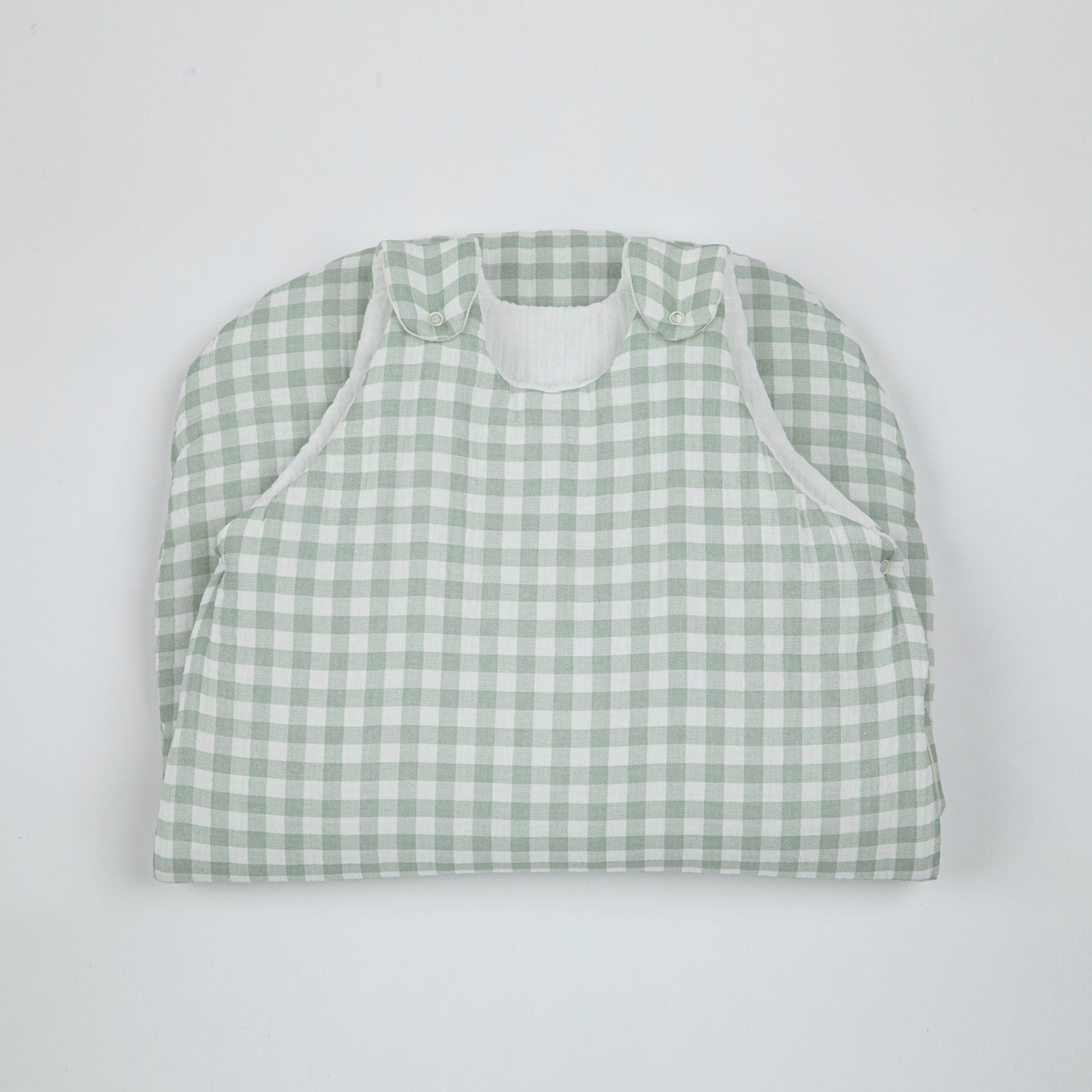 Saco Dormir Bambula Vichy Musgo - Minicoton