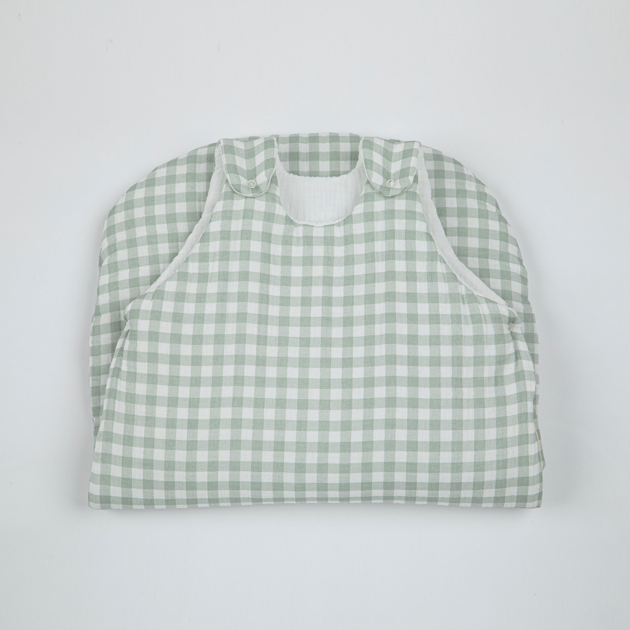 Saco Dormir Bambula Vichy Musgo - Minicoton