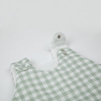 Saco Dormir Bambula Vichy Musgo - Minicoton