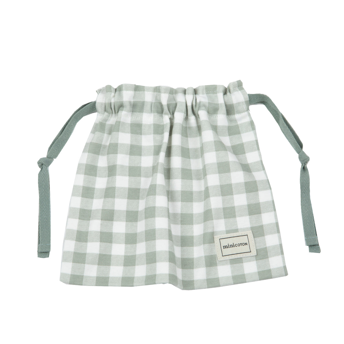 Bolsa Muda Vichy Musgo - Minicoton