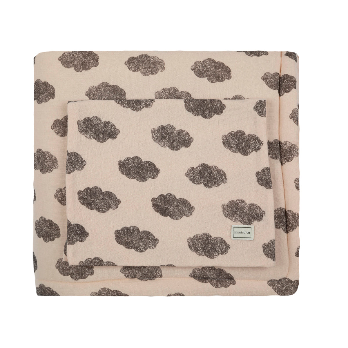 Colcha + Funda Almohada Nubes Petal - Minicoton